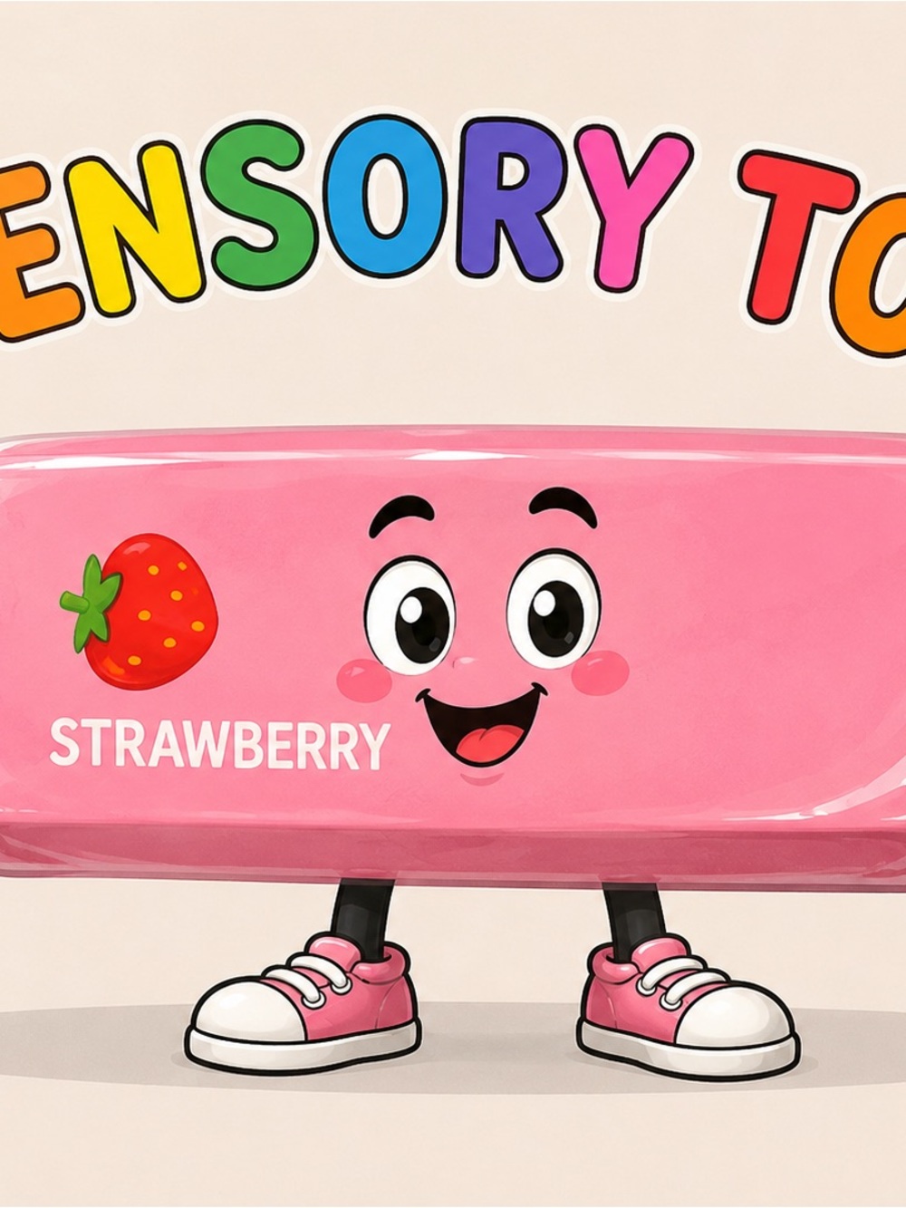 Viral Strawberry butter- slow rise Sensory Toy